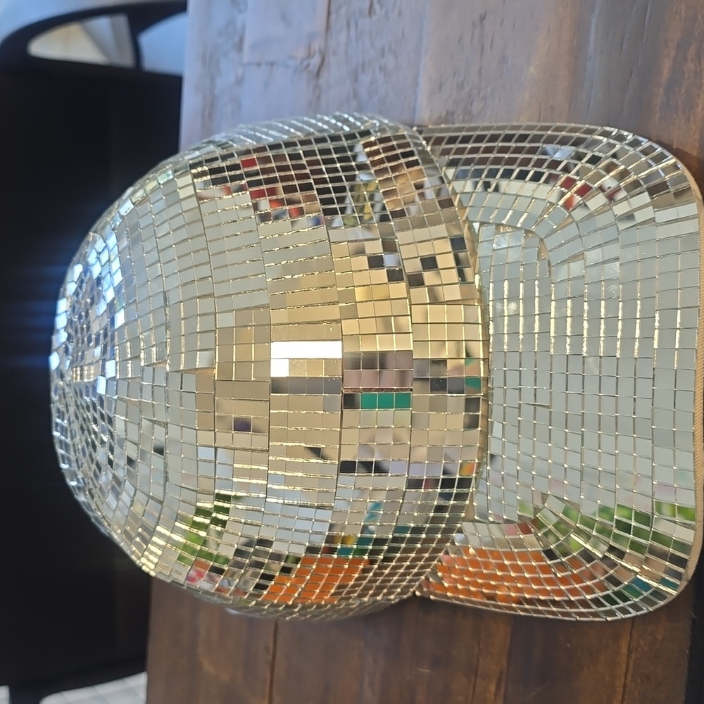 Disco Ball Mirror Hat Disco Mirror Hat Dance Hat Fas